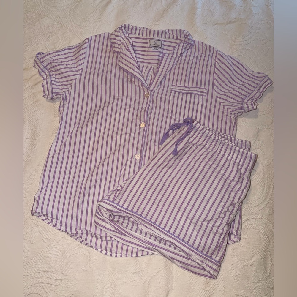 Petite Plume Twill Set